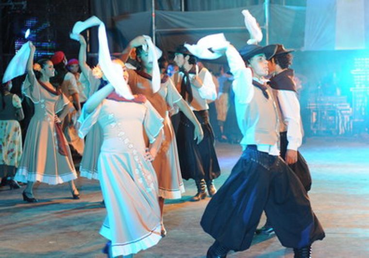 La danza es una de las actividades culturales que se practican. Foto: Gentileza Municipalidad de Rivadavia