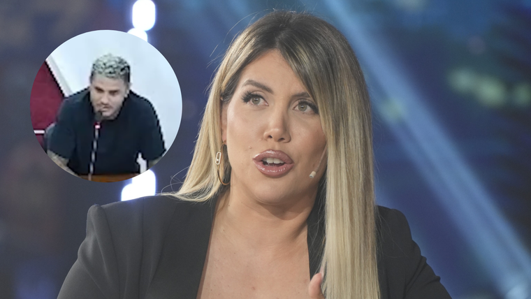 Las fuertes declaraciones de Wanda Nara y Mauro Icardi frente a la Justicia. Foto: Prensa Telefe, Captura América TV