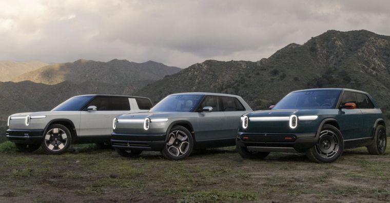 Rivian presentó dos nuevos SUV Foto: Rivian