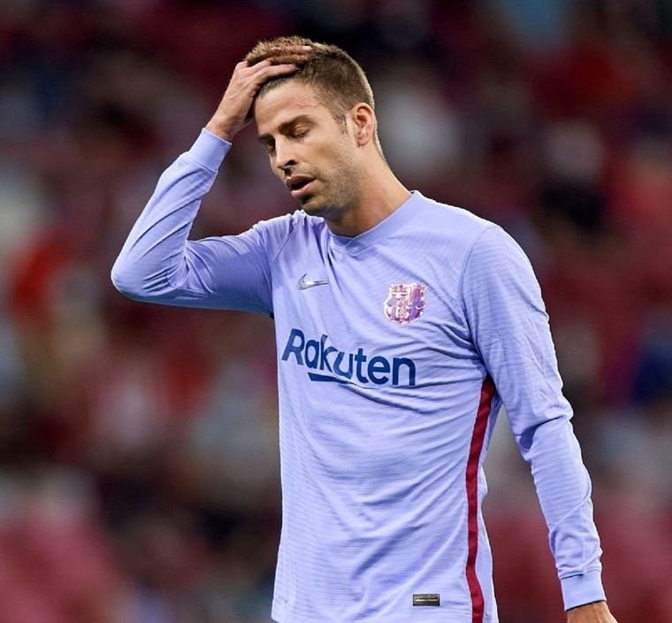 Piqué dio la cara tras la derrota. Foto: @albert_roge