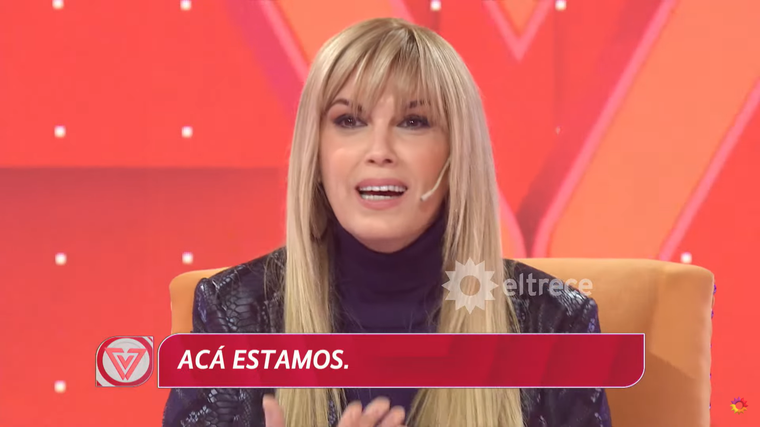 Viviana Canosa cont&oacute; toda la verdad. Foto: captura de pantalla YouTube/ El Trece.&nbsp;