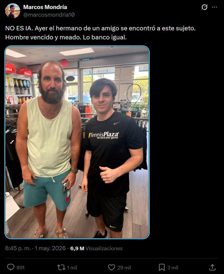 El tuit que se hizo viral. El tuit que se hizo viral.