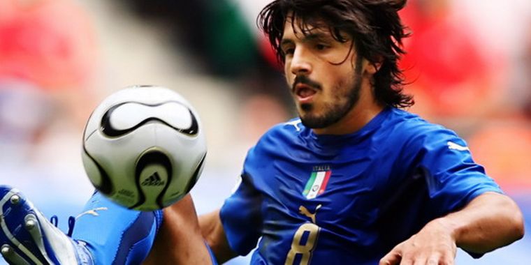 Gennaro Gattuso formó parte del plantel campeón del mundo en Alemania 2006. Gennaro Gattuso formó parte del plantel campeón del mundo en Alemania 2006.