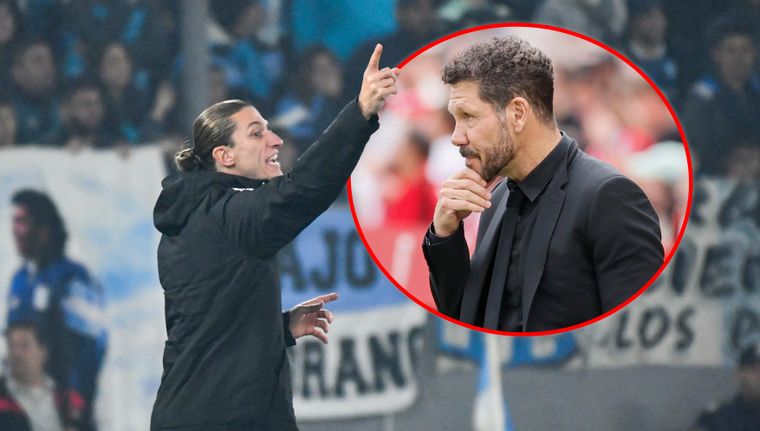 Filipe Luís volvió a elogiar al Cholo Simeone.