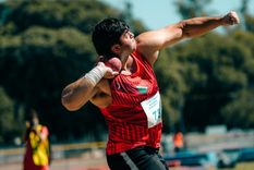 El argentino de 23 años fue campeón olímpico juvenil. Foto: Atletismo Argentino El argentino de 23 años fue campeón olímpico juvenil. Foto: Atletismo Argentino