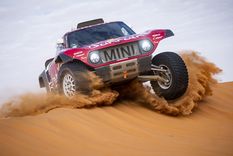 sainz se mostro satisfecho por haber salvado la etapa