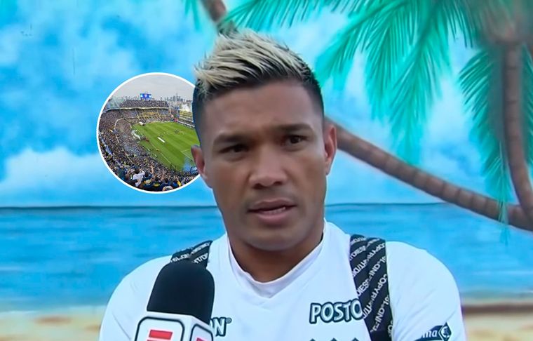 Teo Gutiérrez El delantero colombiano habló sobre La Bombonera.