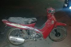 La moto que robaron desde la playa de secuestro. La moto que robaron desde la playa de secuestro.