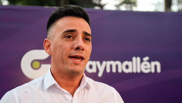 El intendente de Guaymallén, Marcos Calvente. El intendente de Guaymallén, Marcos Calvente.
