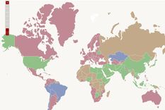 el cruel mapa de la pena de muerte en el mundo