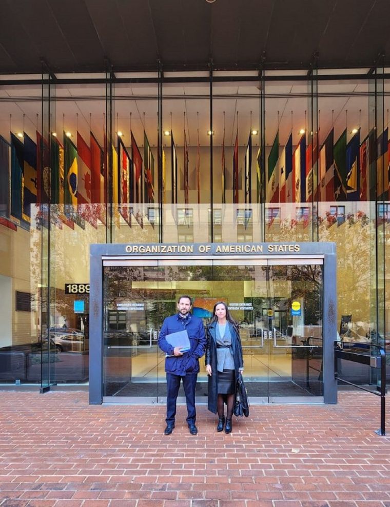 Mercedes Rus y Marcelo DAgostino. Foto: Prensa Gobierno de Mendoza