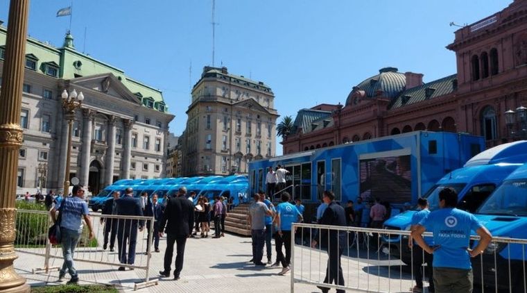 El lanzamiento de Verano 2020 fue esta mañana en Casa Rosada.