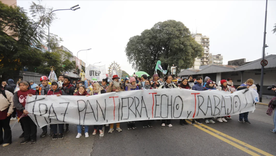 La CGT movilizó en el día de San Cayetano.