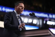 Peter Phiel está en Buenos Aires y se verá con Milei.&nbsp;