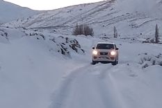 mendoza, a horas de la nieve: el servicio meteorologico detalla su arribo a zonas bajas