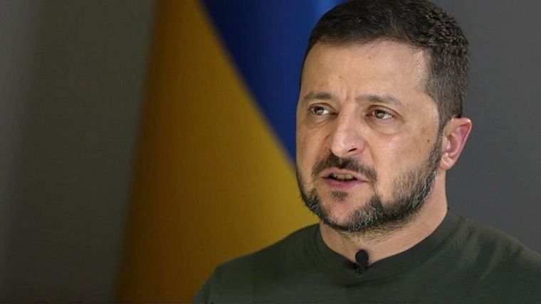 El líder de Ucrania habló con la BBC. Foto: BBC Mundo