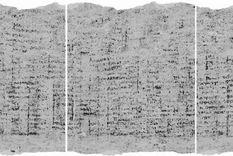 Los científicos esperan que la combinación entre una potente máquina de rayos X e inteligencia artificial permita revelar antiguos manuscritos. Foto: Cortesía Vesuvius Challenge