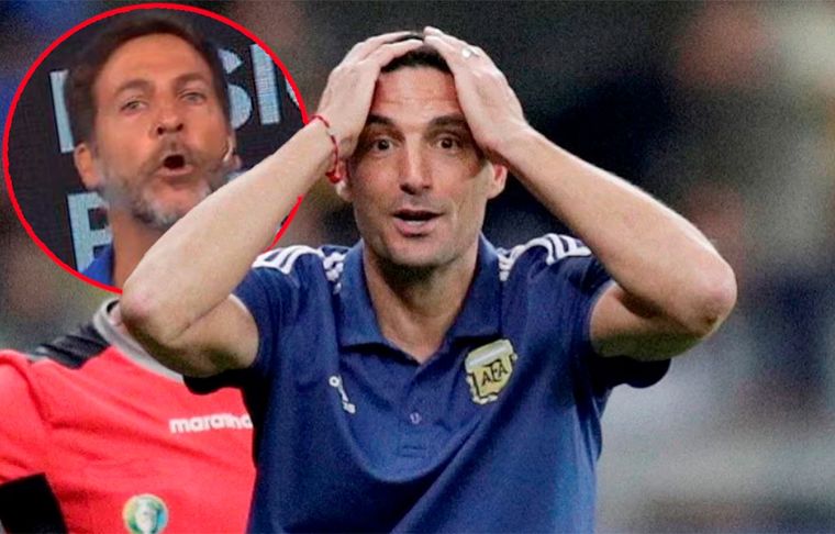 Toti Pasman explotó con Scaloni.