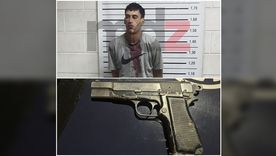 Daniel Domínguez Neza, el sospechoso de 31 años detenido tras el tiroteo en Las Heras, portaba un arma de fuego de dudoso origen.