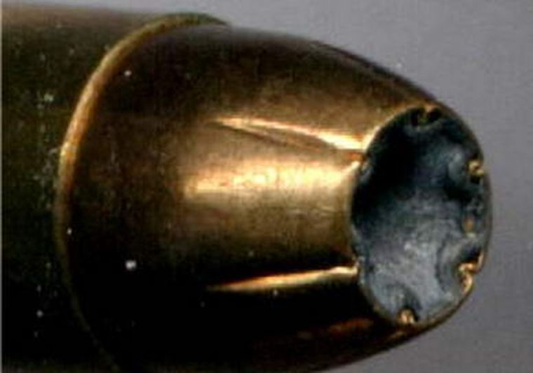 Balas de punta hueca. Foto: web