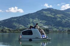 sealander: el mini motorhome que se convierte en barco y todos quieren tener