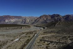 El video fue grabado en el Valle de Uspallata Foto: Telam
