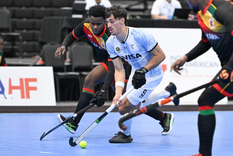 En caballeros hubo triunfo ante Guyana, mientras que en damas hubo derrota frente a Estados Unidos Foto: Confederación Arfentina Hockey Pista
