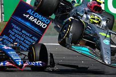 Alonso explotó contra Hamilton por su toque en la primera vuelta del GP de Bélgica en la Fórmula 1. Alonso explotó contra Hamilton por su toque en la primera vuelta del GP de Bélgica en la Fórmula 1.