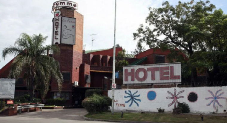 El hotel en el que ocurrieron los hechos Foto: Gentileza Primer Plano