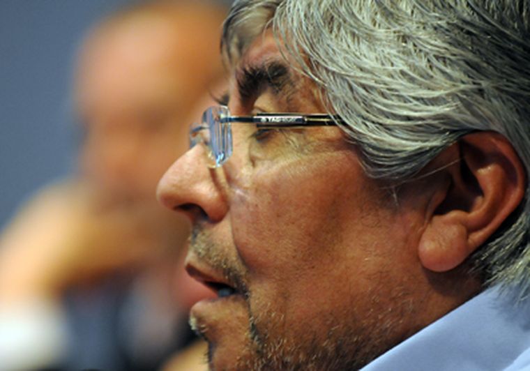 Moyano, el titular de la CGT. Foto: Nacho Gaffuri / MDZ