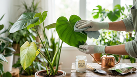 Secreto para recuperar las hojas verdes. Fuente: IA Gemini. Secreto para recuperar las hojas verdes. Fuente: IA Gemini.