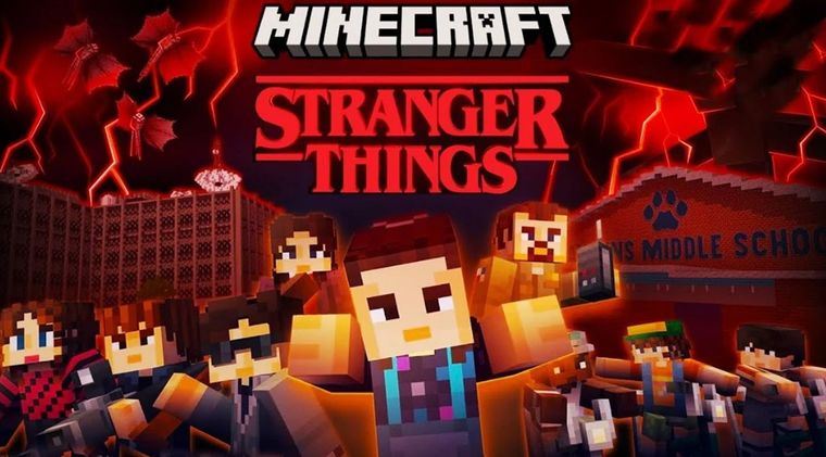 Minecraft celebra el final de Stranger Things con un DLC narrativo ambientado en Hawkins icónico.