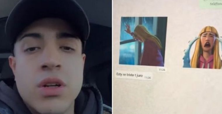 El joven subió las fotos íntimas del delincuente a sus redes sociales.&nbsp;