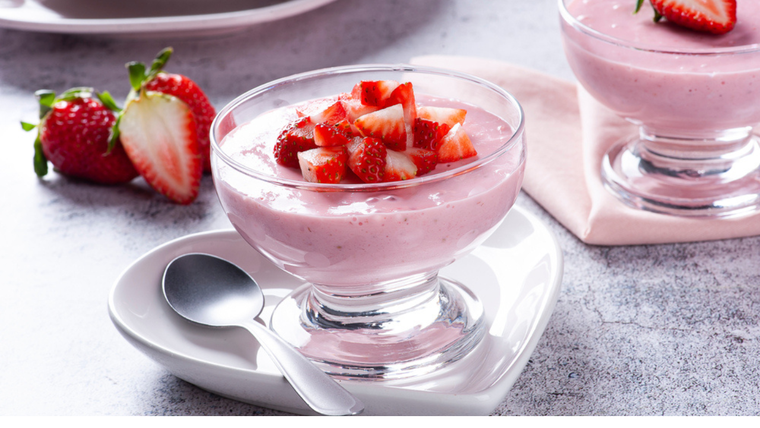 Esta receta usa frutillas frescas, una de las frutas con menos carbohidratos netos. Esta receta usa frutillas frescas, una de las frutas con menos carbohidratos netos.