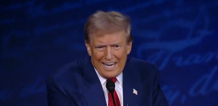 El candidato republicano, Donald Trump