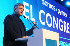Jorge Macri en el Congreso Nacional PyME 2024.
