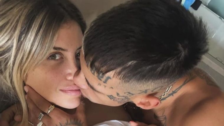 La conductora de Telefe no dudó en dedicarle un sentido posteo a su novio en las redes sociales. Foto: @wanda_nara