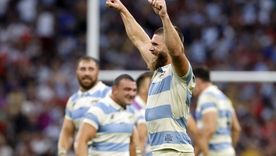 Los Pumas, a semifinales del Mundial de Rugby 2023. Foto: EFE