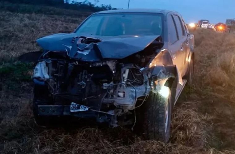Una camioneta que circulaba a toda velocidad por la Ruta 92 en Santiago del Estero atropelló a un grupo de estudiantes Foto: NA