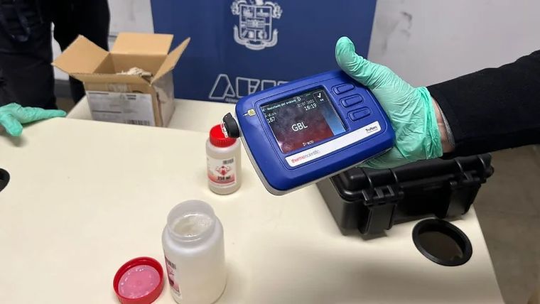 Así descubrieron la droga