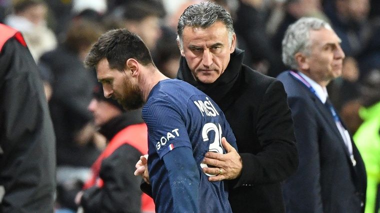 Galtier aseguró que el domingo será la despedida de Messi, pero desde el PSG lo negaron