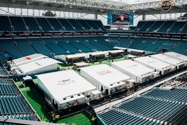 El predio que recibe el GP de Miami se prepara para otro evento global con una transformación logística compleja.