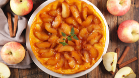 Cómo preparar una Tarta Tatin de manzanas paso a paso.