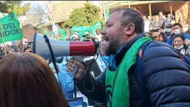 El secretario general de ATE Mendoza, Roberto Macho. El secretario general de ATE Mendoza, Roberto Macho.