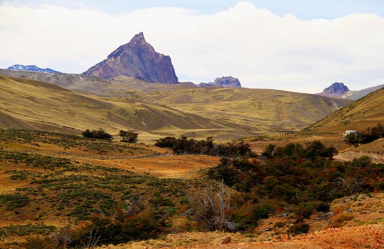 La ruta recorre uno de los paisajes más altos y cordilleranos de Santa Cruz.