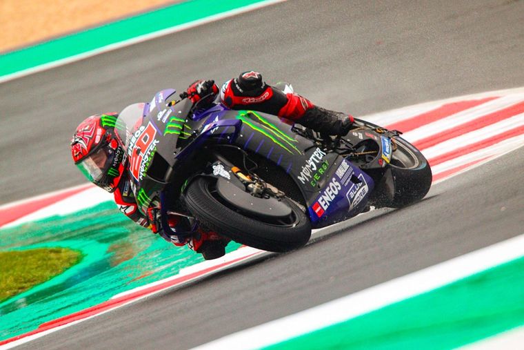 Quartararo, campeón por primera vez en su carrera Foto: EFE