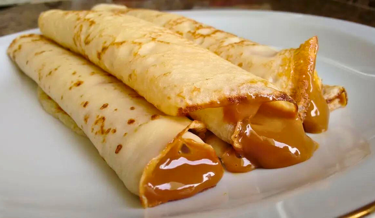 Sorprende a tus invitados con unos inigualables panqueques de dulce de leche Foto: Shutterstock