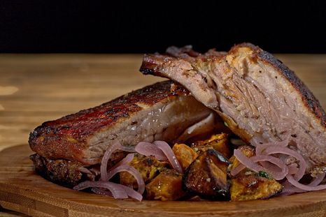 Pechito de cerdo, uno de los platos más elegidos.