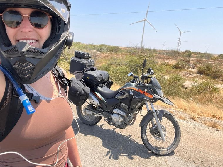 La joven estadounidense Foto: Gentileza Melissa Orth