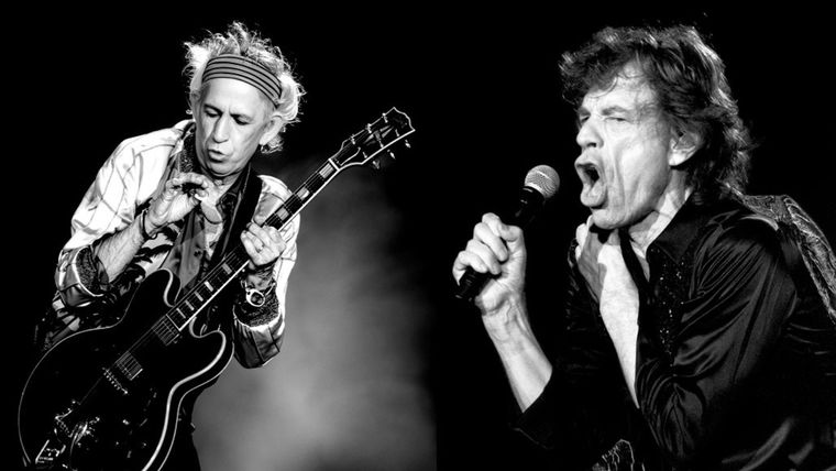 Jimena Savelli logró capturar instantes únicos de figuras como los Rolling Stones.